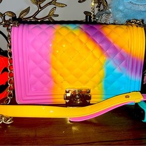 Rainbow purse